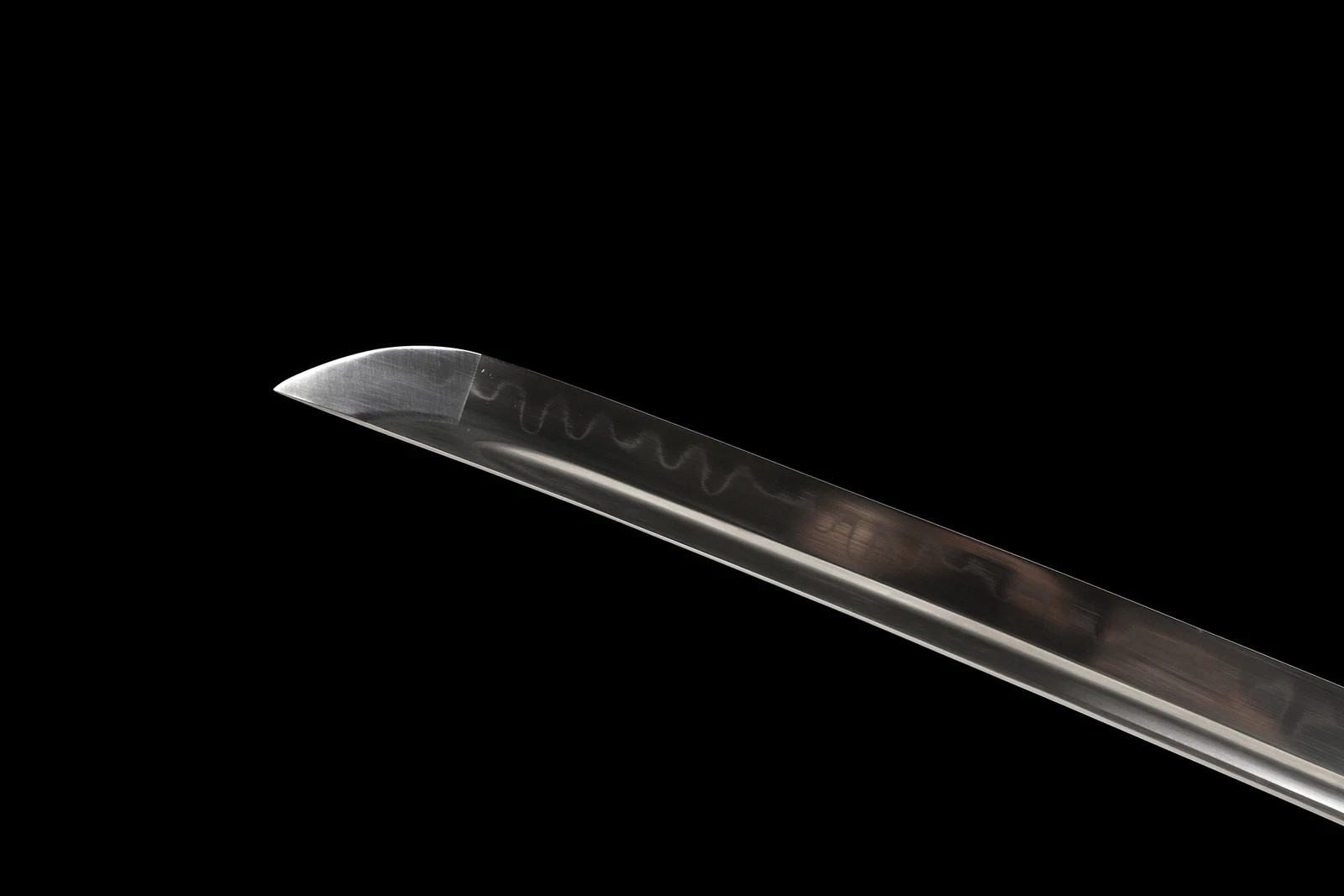 Oni Demon Samurai Katana Sword Clay Tempered T10 Steel Blade Choji Hamon