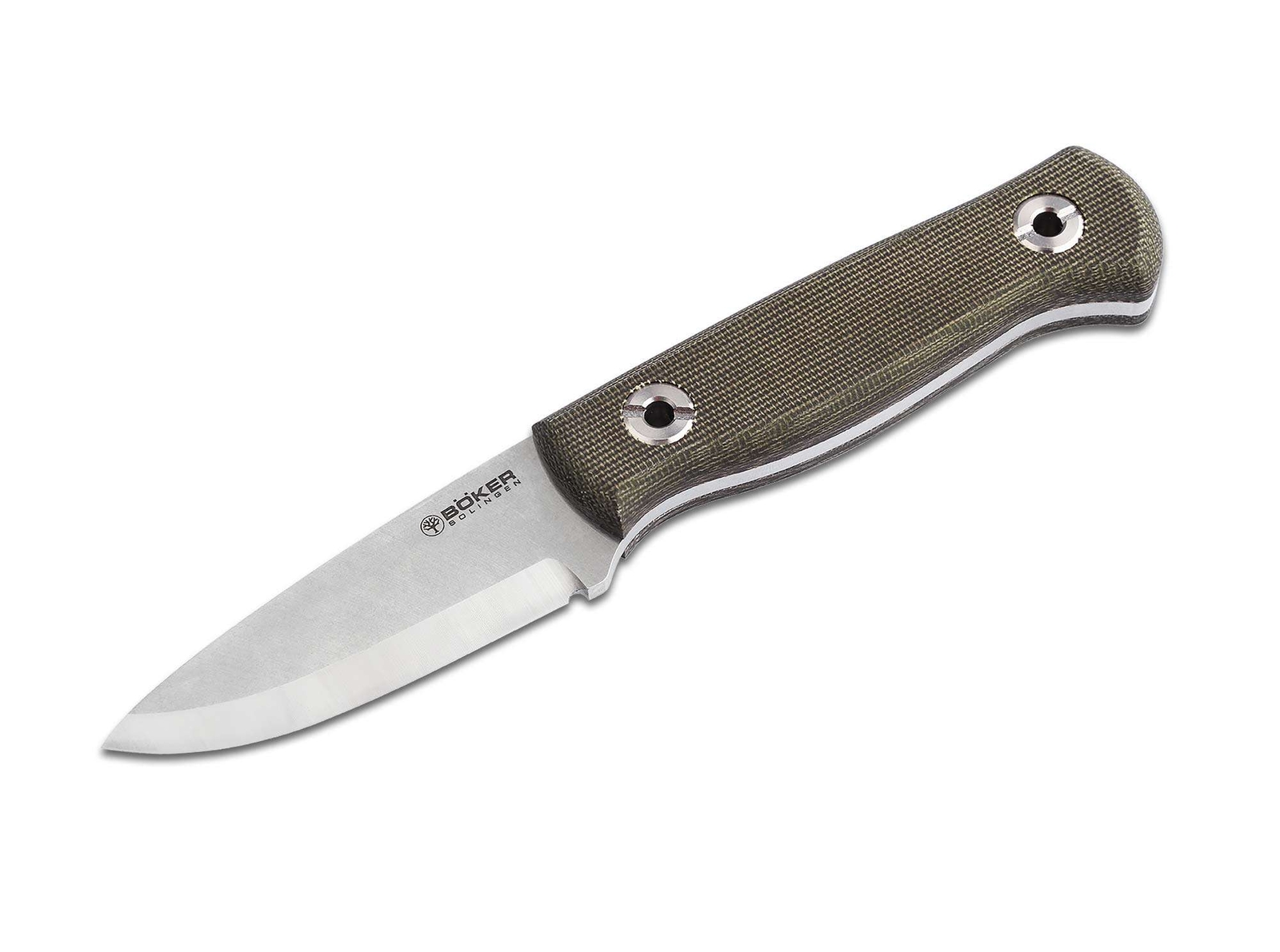 Boker Vigtig vs. Wild Fixed Knife 3.35″ MagnaCut Blade Micarta Handle ✔️ 121509