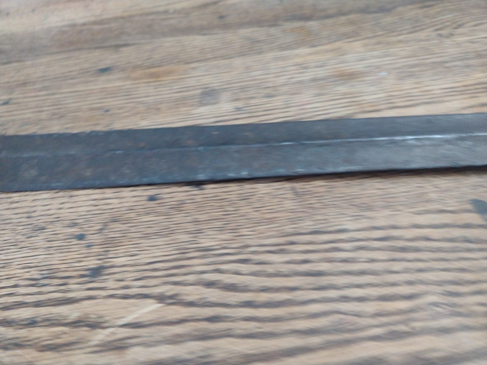 Old Masai Lion Hunting Spearhead Hand Forged Iron