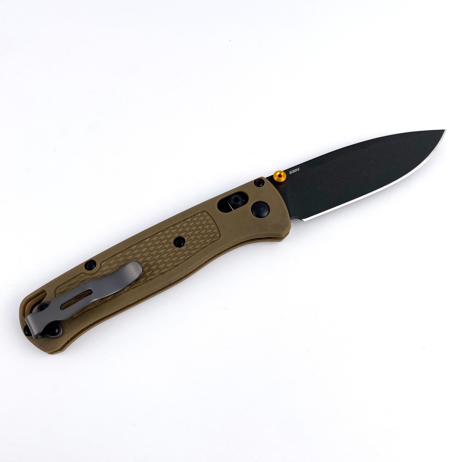 Benchmade 535GRY-1 Bugout Ranger Green Grivory Handle CPM-S30V Folding Knife