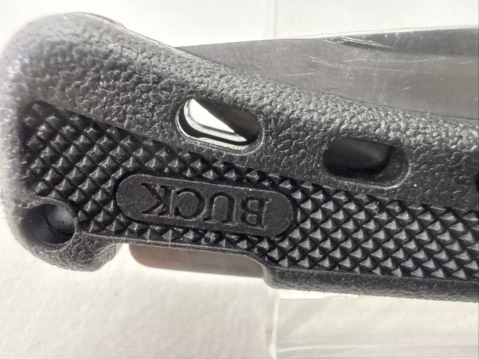 2.75″ Black BUCK Lockback Folding Knife, Model 442, Made in USA