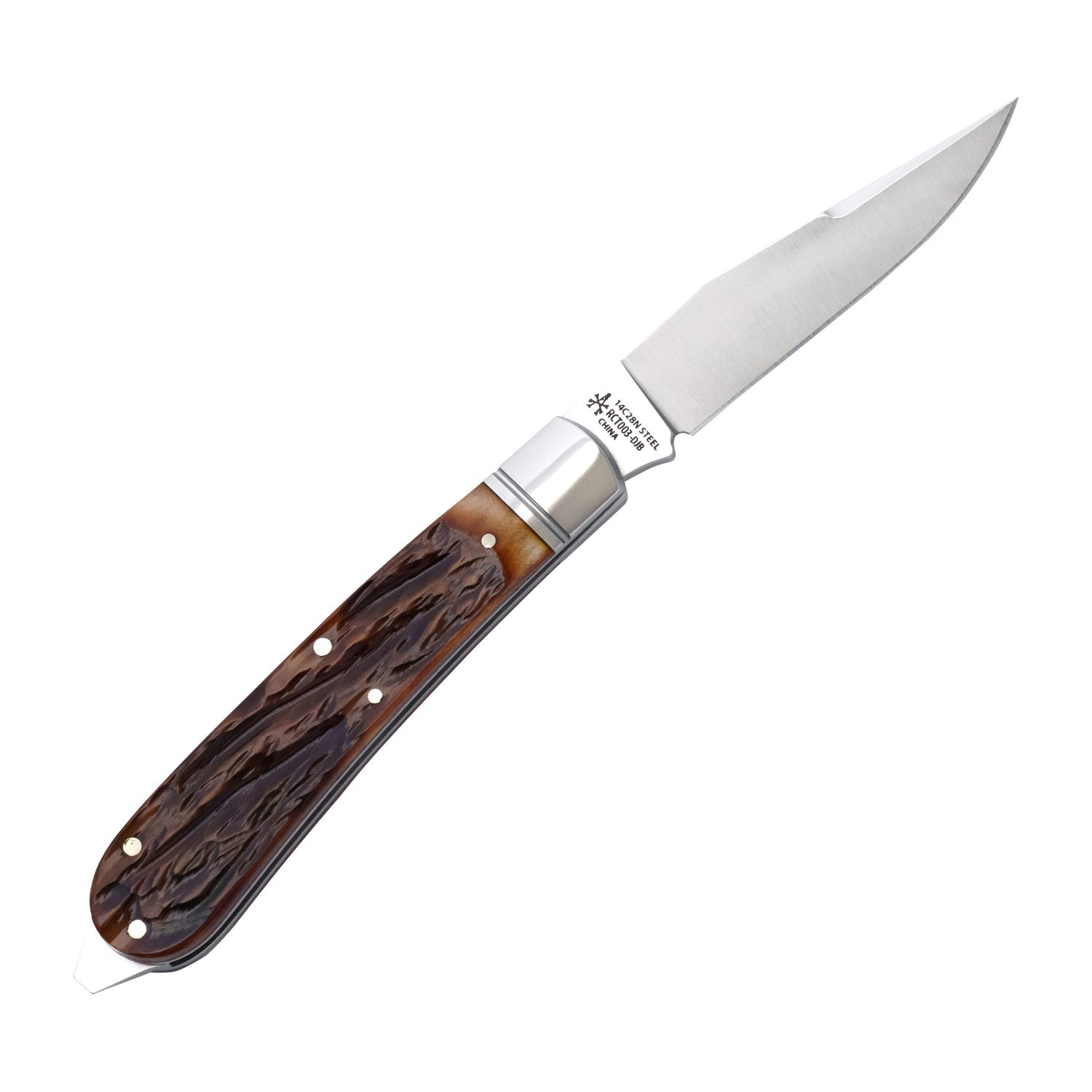 ROSECRAFT KNIVES DAPPER JIGGED BONE APPALACHIAN JACK RCT003DJB