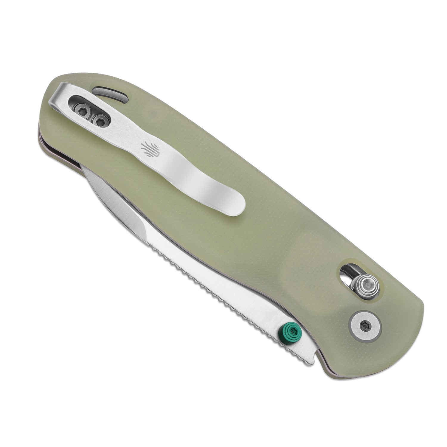 Kizer Drop Bear Folding Pocket Knife Nitro-V Blade GID G10 Handle V3619A20