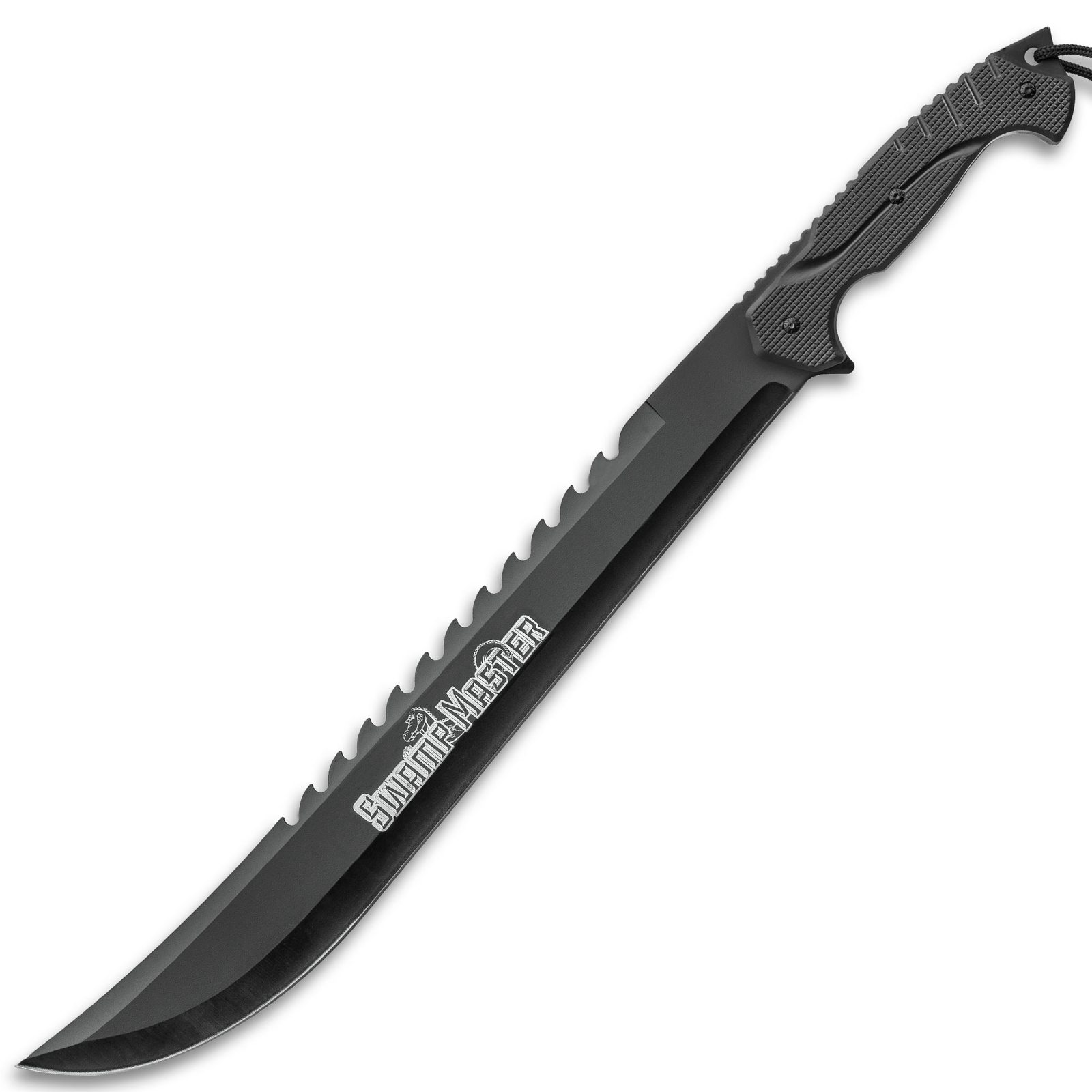 24″ Black Legion Swamp Master Full Tang Machete Fixed Blade Knife with Sheath