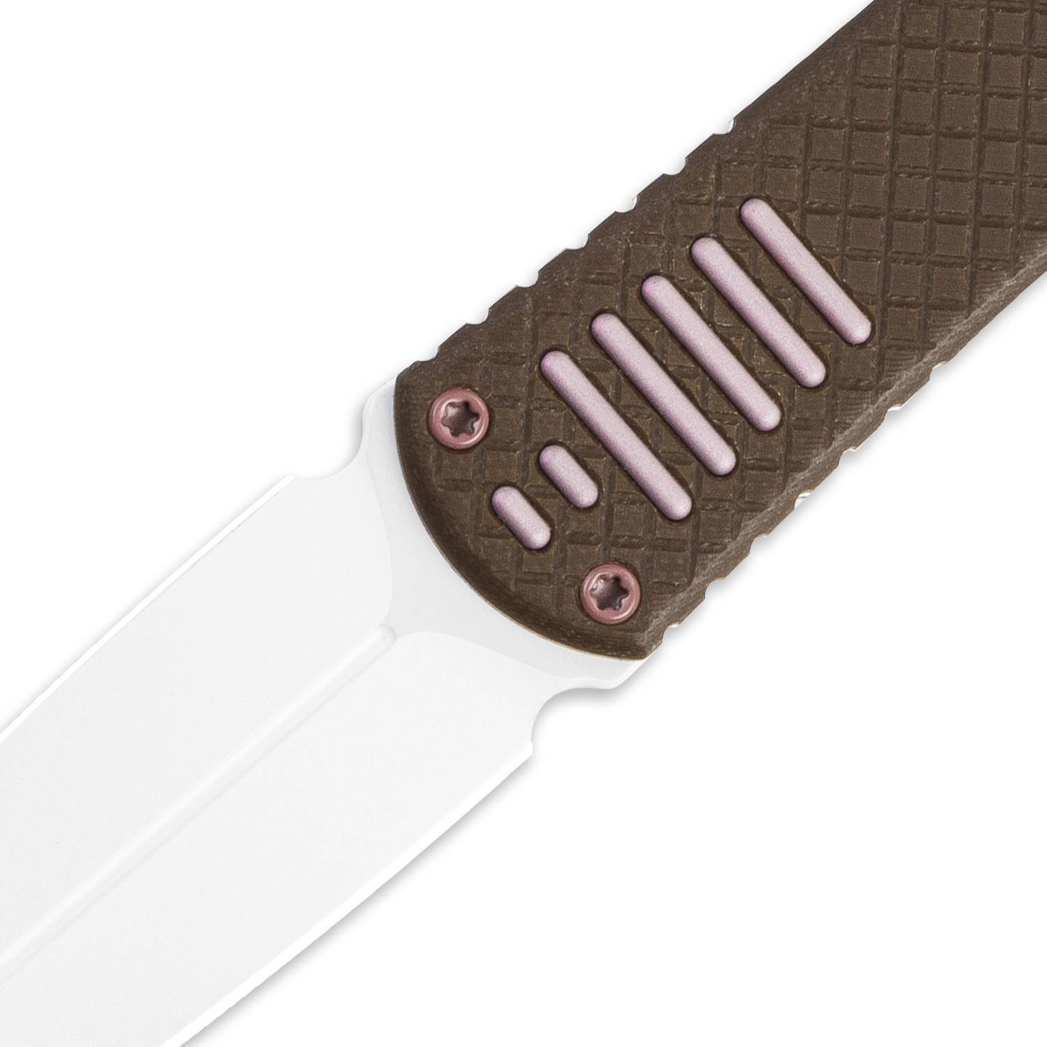 Kizer Hidden Agenda Fixed Knife AEB-L Blade G10 & Aluminum Handle+ Sheath 1083A4