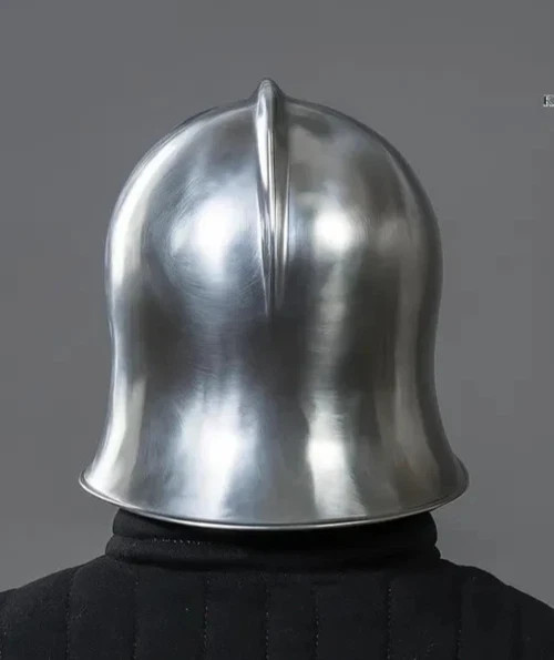 Medieval Knight Helmet Steel Armor Gothic Warrior Full Face Visor Replica
