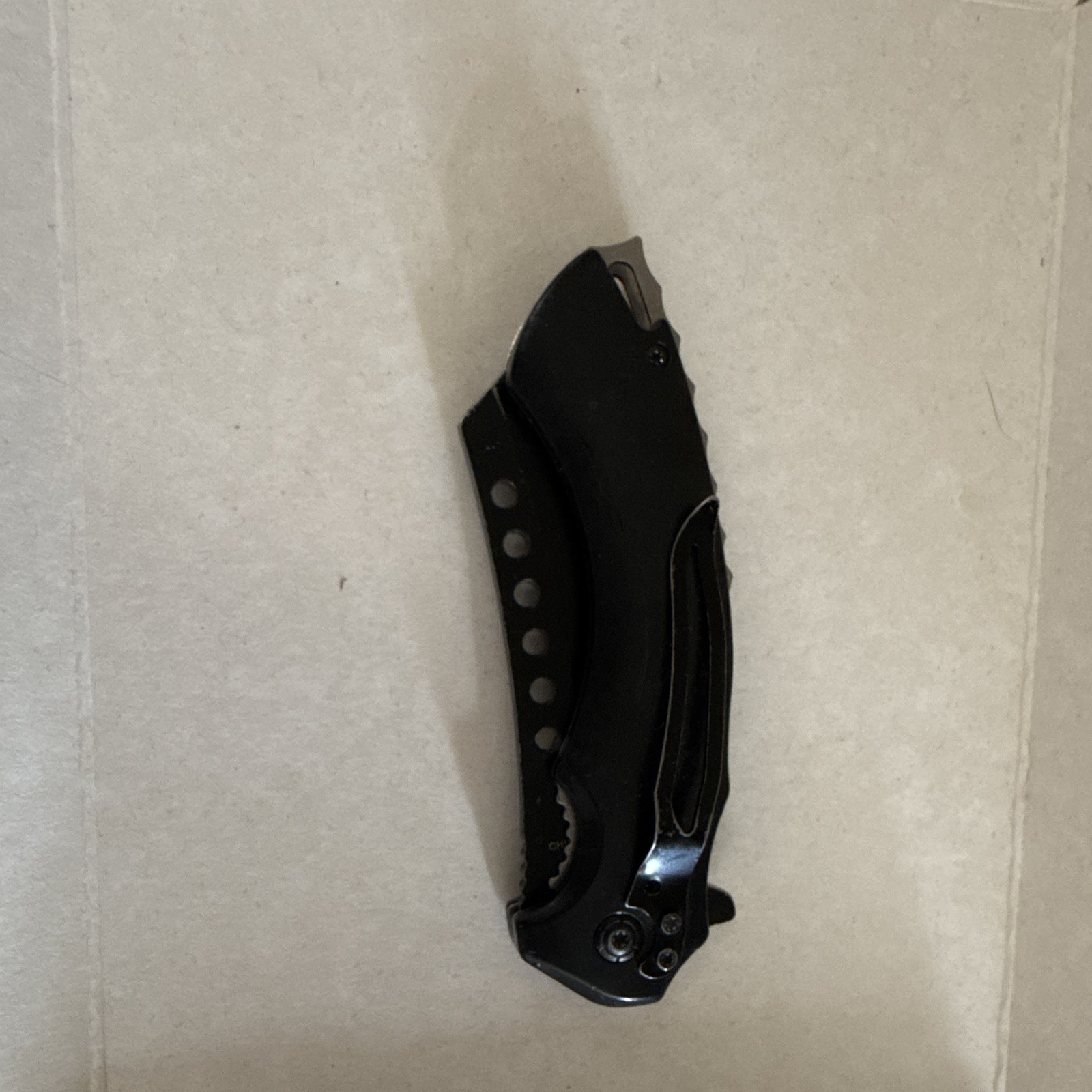 Dragon Graphic Handle Tanto Pocketknife, Manual Liner Lock 2.76-4in Blade