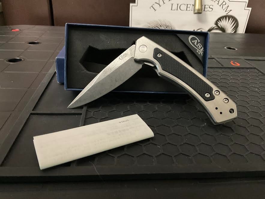CASE XX KNIVES MARILLA – TITANIUM W/BLACK G-10 INLAY MARILLA S35VN (25898) 1/250