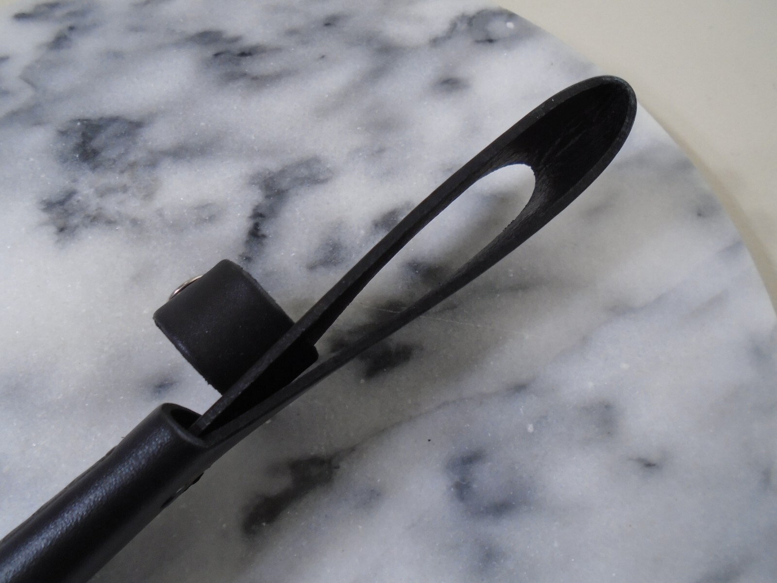 Black Leather Fixed Blade Knife Sheath Fits Up To 6″ X 1 1/2″ Inch Blades New