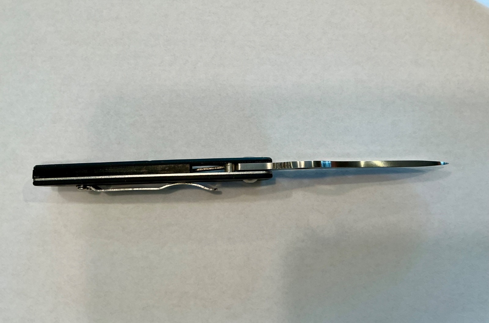 Vintage Spyderco C15PS Robert Terzuola ats34 – 1ST gen Aluminum-s/n 1045