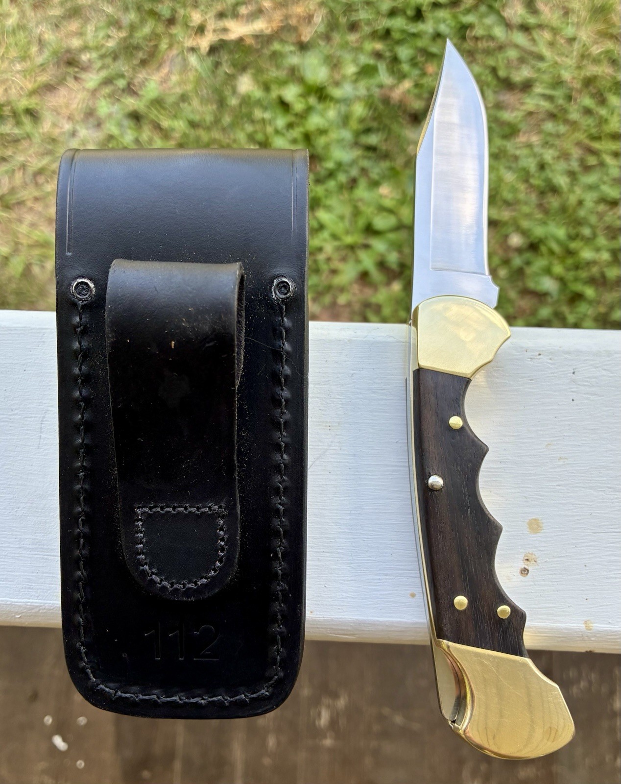 Beautifully Customized 2024 Buck 112 Knife