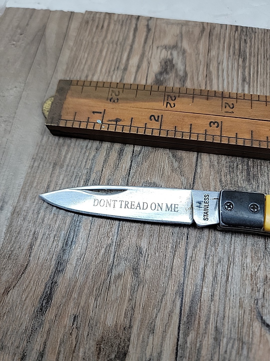 VIntage Pocket Knife Lot Imperial Ireland Multi-tool USA Don’t Tread On Me China