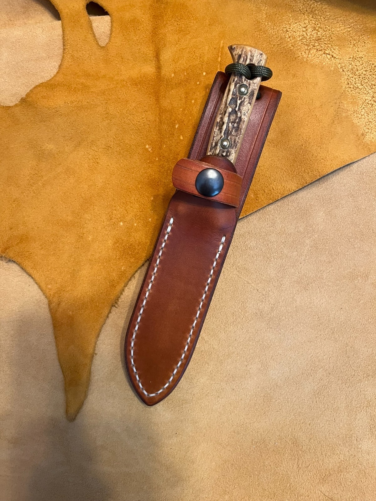 CUSTOM LEATHER SHEATH FITS PUMA HUNTERS PAL CASE WESTERN **SHEATH ONLY**