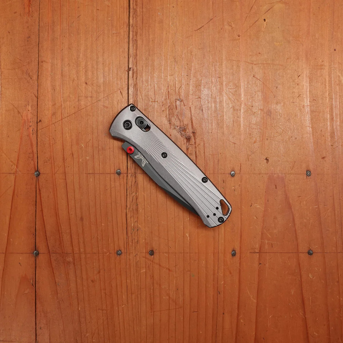 Benchmade 535BK-4 Bugout Gray Aluminum Handle M390 Stainless Steel Knife