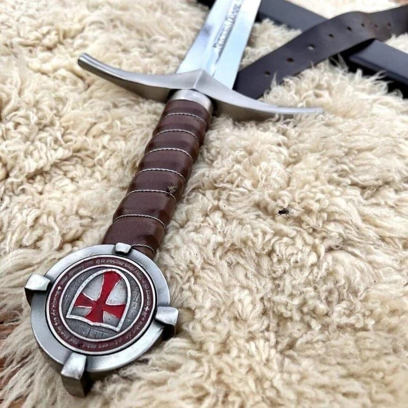 Accolade Sword Of Knights Templar Replica Medieval Crusader Templar Functional