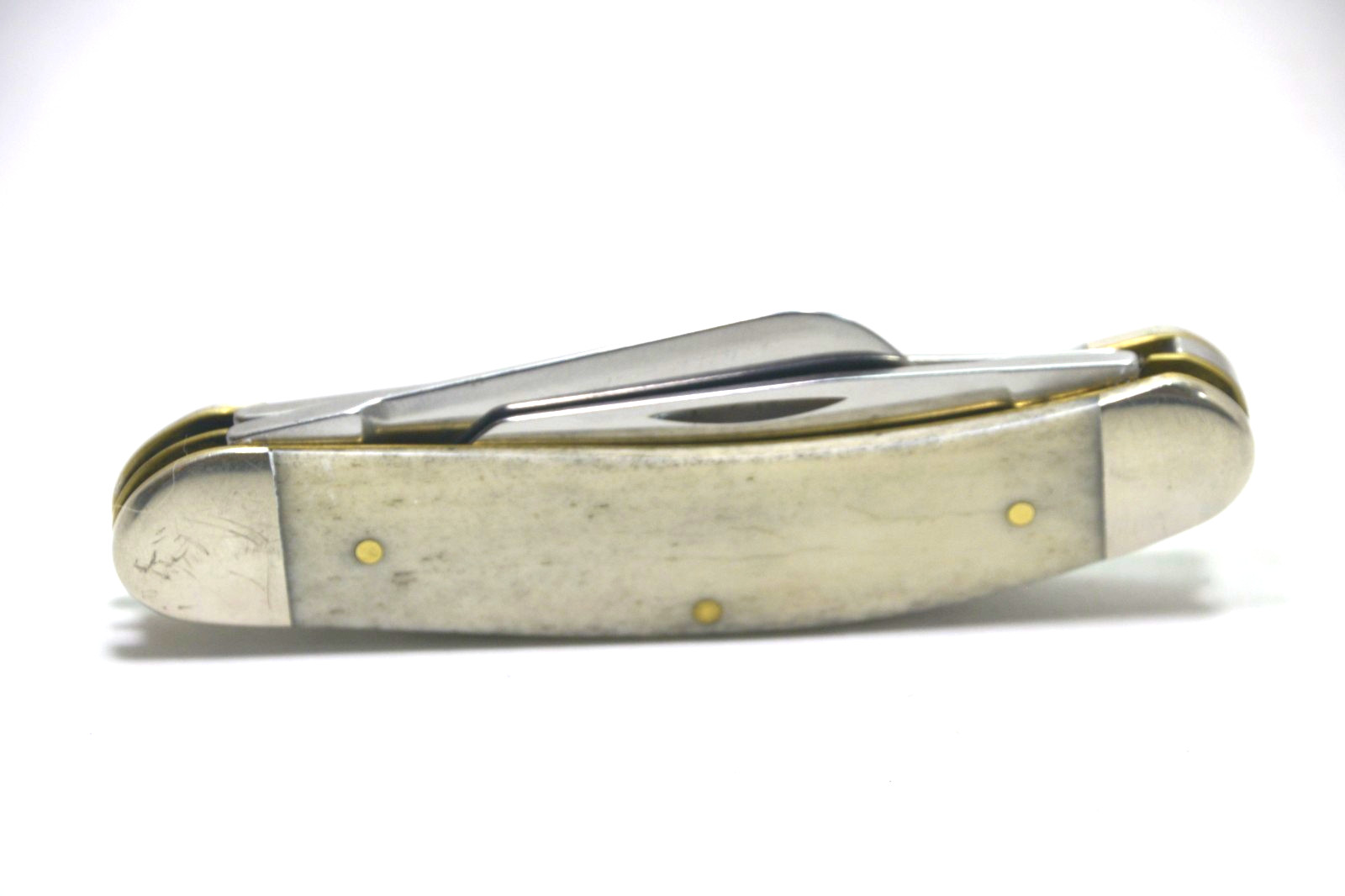 Case XX TB6339 Tony Bose Natural Smooth Bone Pocketknife 2025, serrated edge