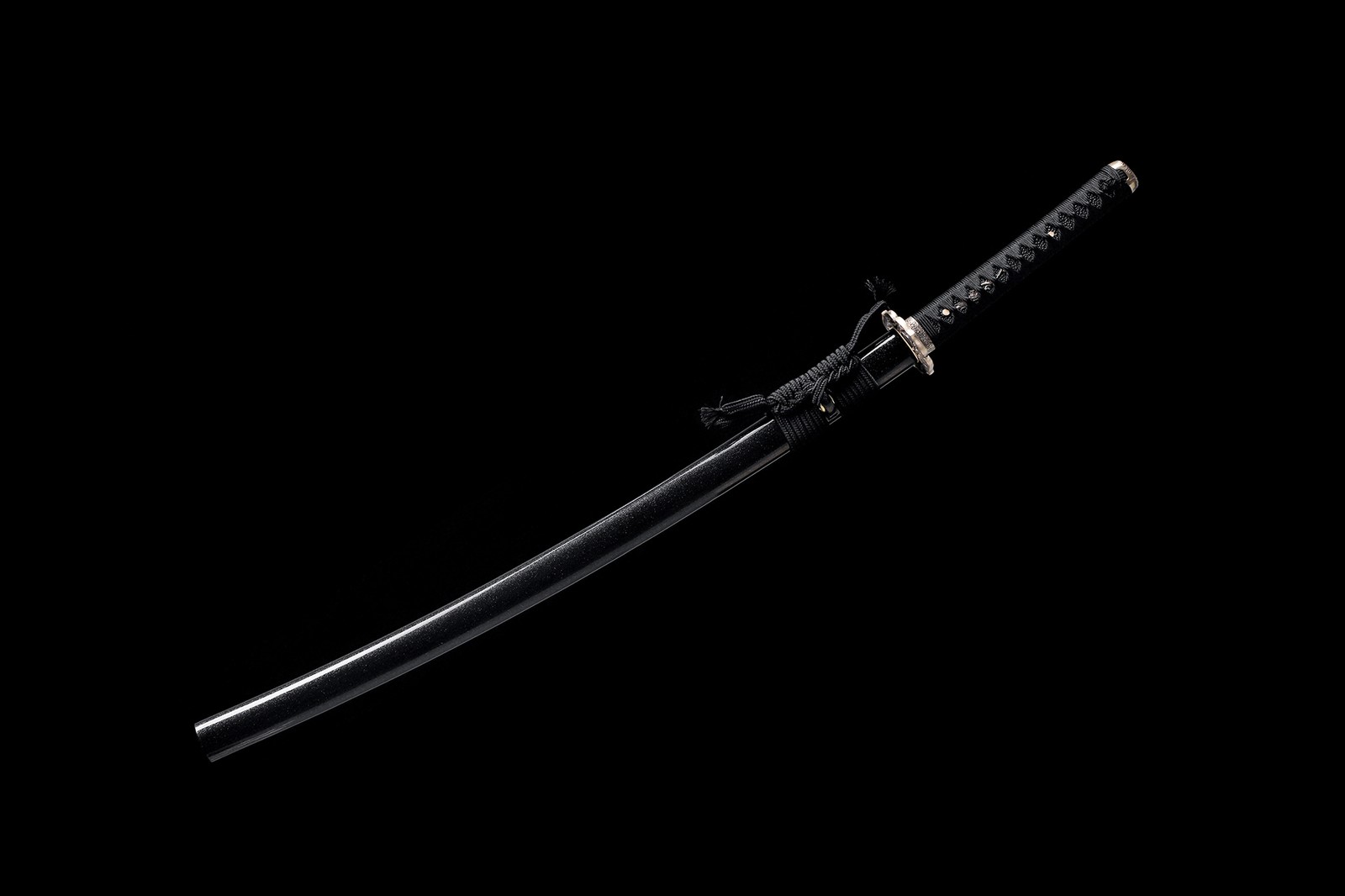 Katana Japanese Samurai Sharp Functional Sword Clay Tempered Folded T10 Steel