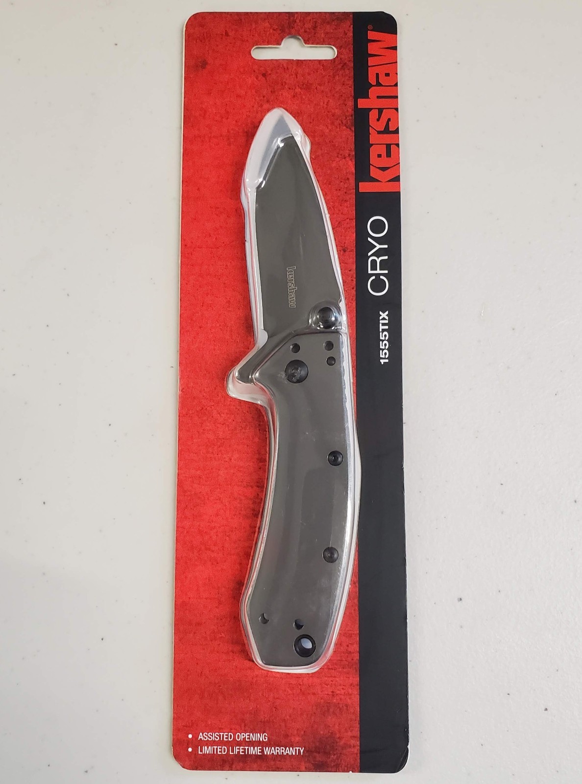 Kershaw Cryo 1555TIX Assisted Folding Knife 2.75in Blade New in Package