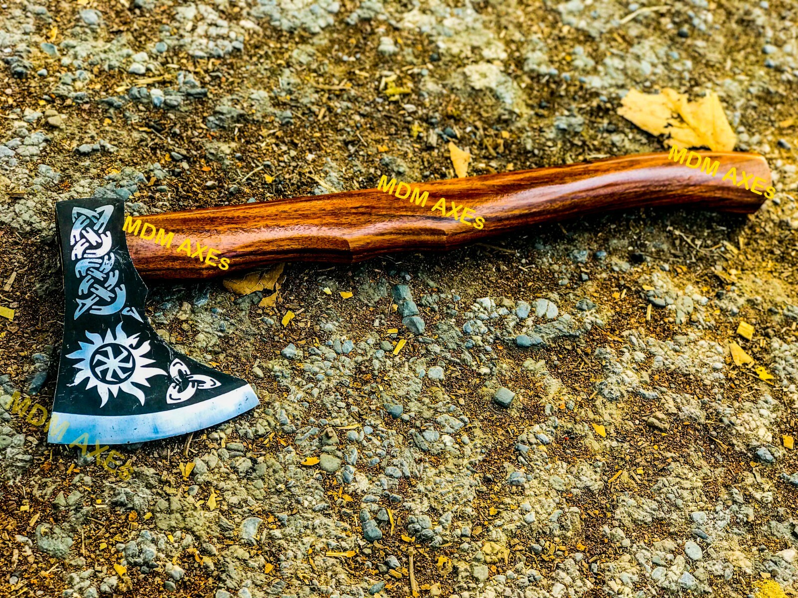 Hatchet Custom Handmade Damascus Steel Tomahawk Axe Throwing Viking Hunting Axe