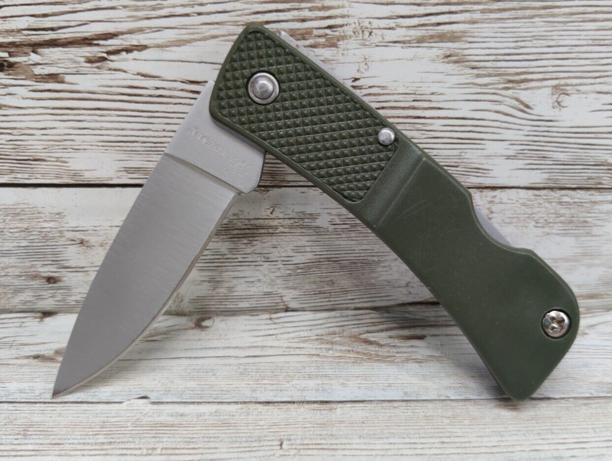 Mini 420 Stainless Steel Folding Pocket Knife, Back Lock Pocket Clip