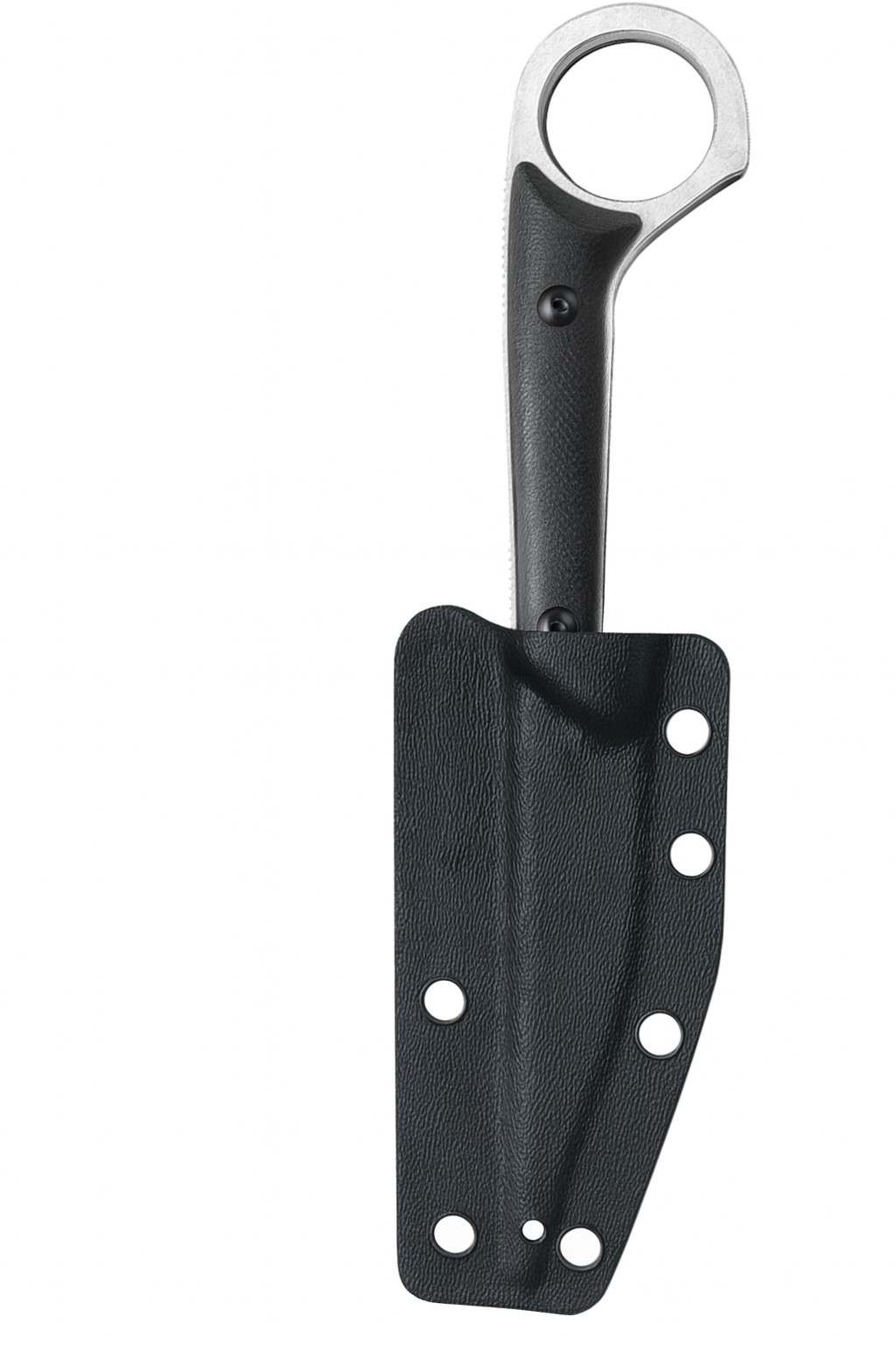 ELITEDGE Fixed Blade TACTICAL DAGGER Stainless EDC Belt Knife & Kydex Sheath