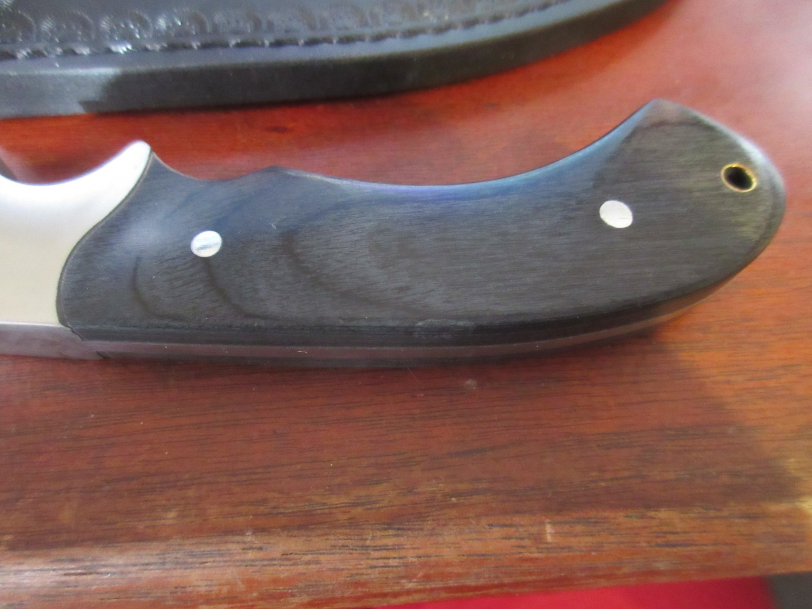 Hunting Knife Unbranded Fixed Blade, w/sheath (Reproduction)