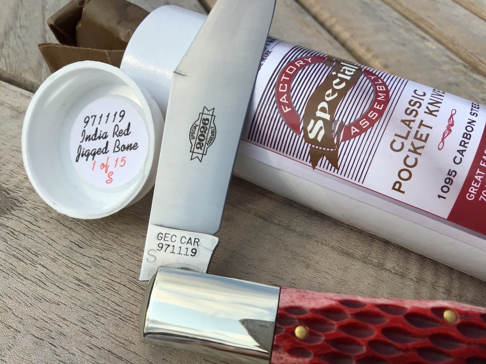 Great Eastern Cutlery 971119 Allegheny India Red Jig 2026 Assembly 1 of 15!