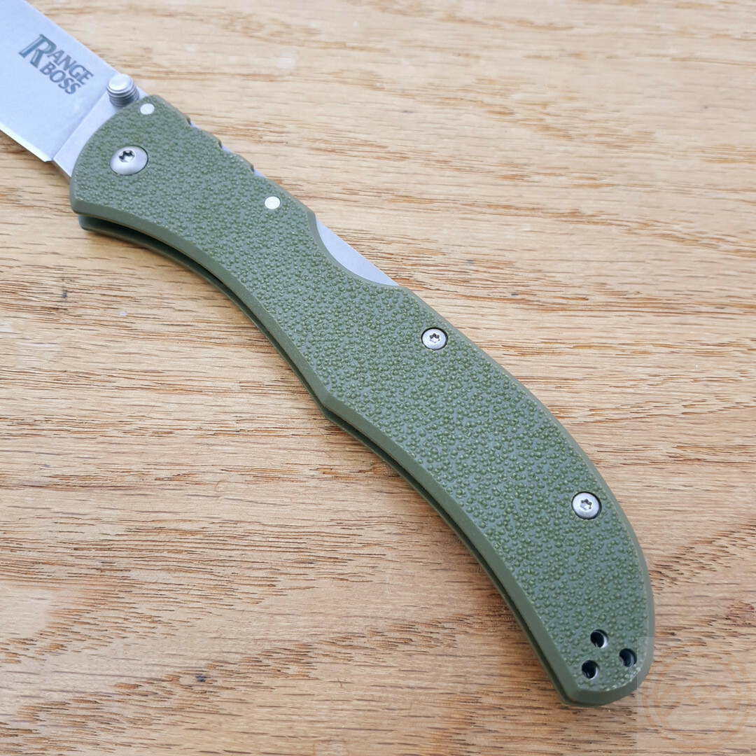 Cold Steel Range Boss Lockback Folding Knife 4″ 4034 Steel Blade Zytel Handle