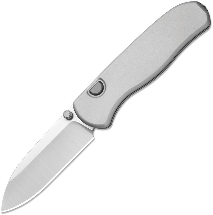 Kizer Drop Bear Zero 3.13″ Elmax Gray Aluminum Folding Knife KI3619BDA4