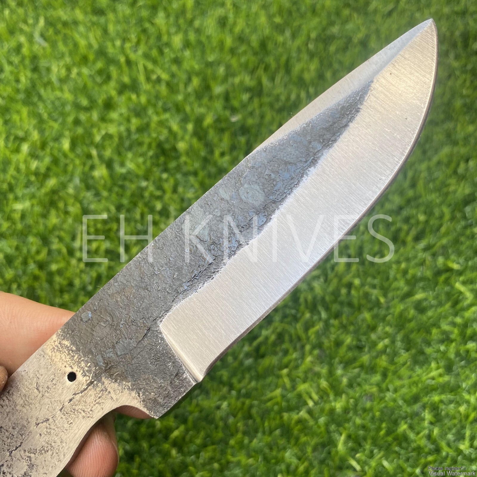 HANDMADE DAMASCUS STEEL HUNTING/CAMPING KUKRI KNIFE SUPPLY WOOD & BRASS 5035