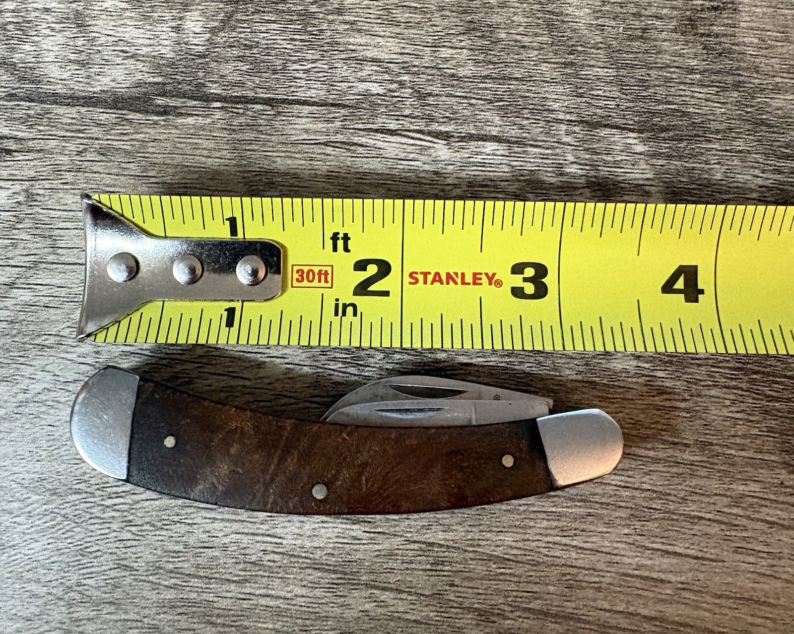 Sarge Vision Maker Two-Blade Woodcarving Whittling Pocket Knife. Made In China