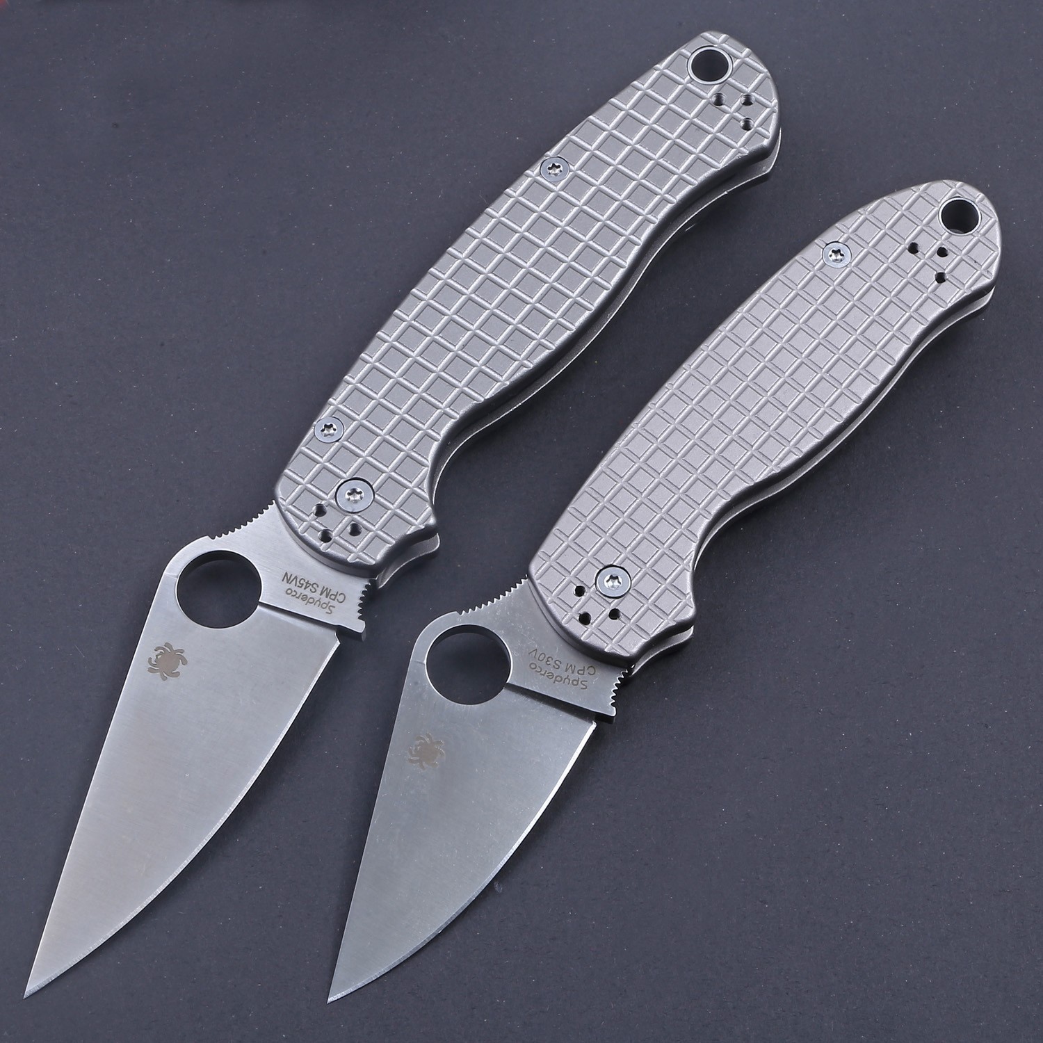 C95 Para Military Custom Aluminum Handle Handle Lock Back Pocket Folding Knife