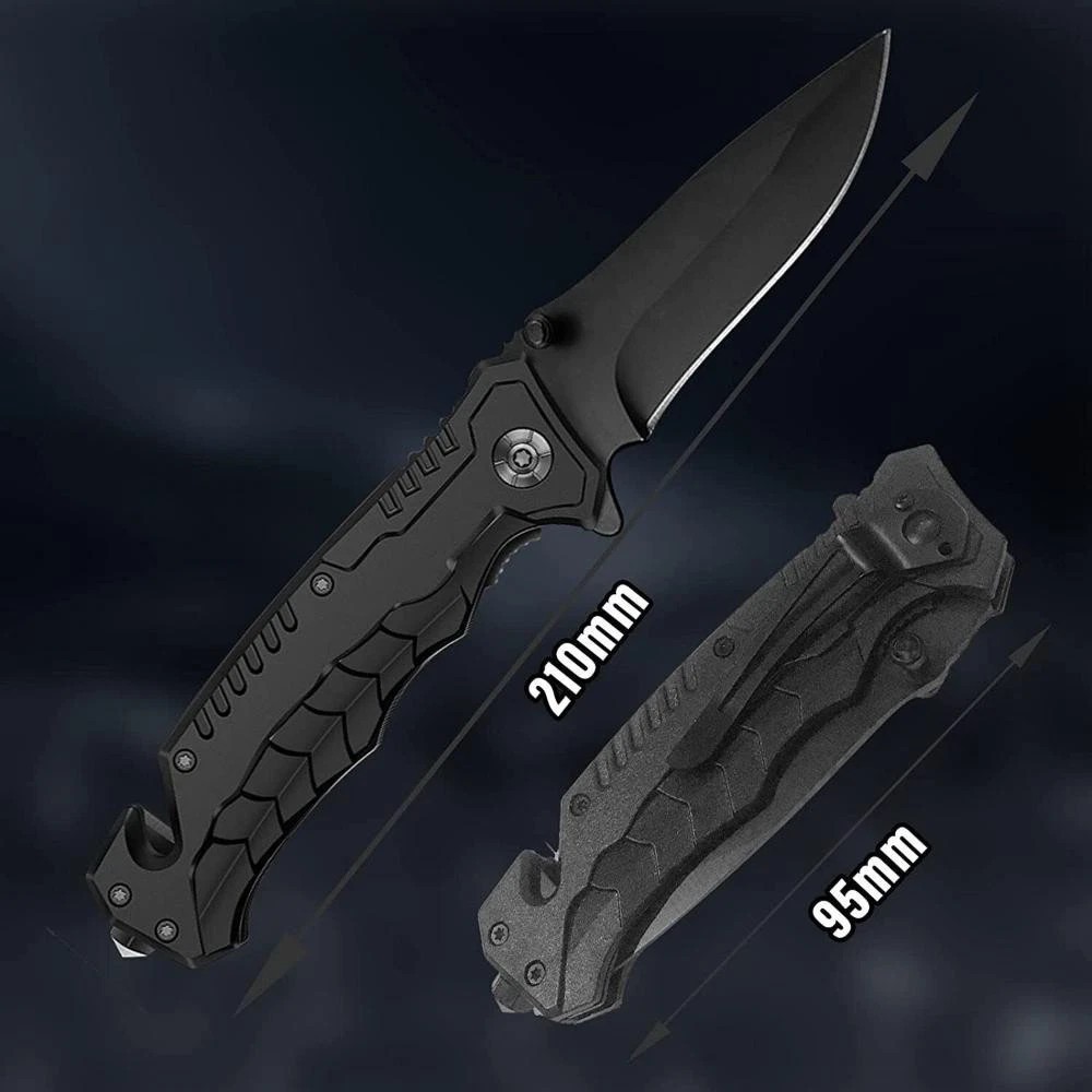 7.8″ SPRING OPEN ASSISTED TACTICAL FOLDING POCKET KNIFE EDC Blade Tactical Tool