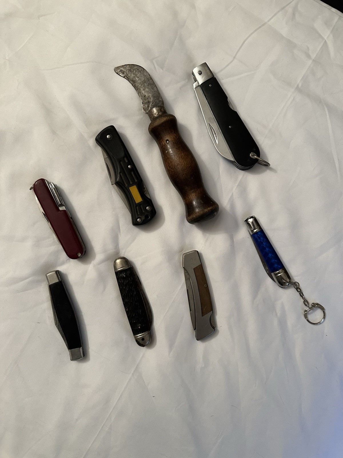 Lot Of 8 Vintage Pocket Knives KBar Imperial Armstrong Antique Knives