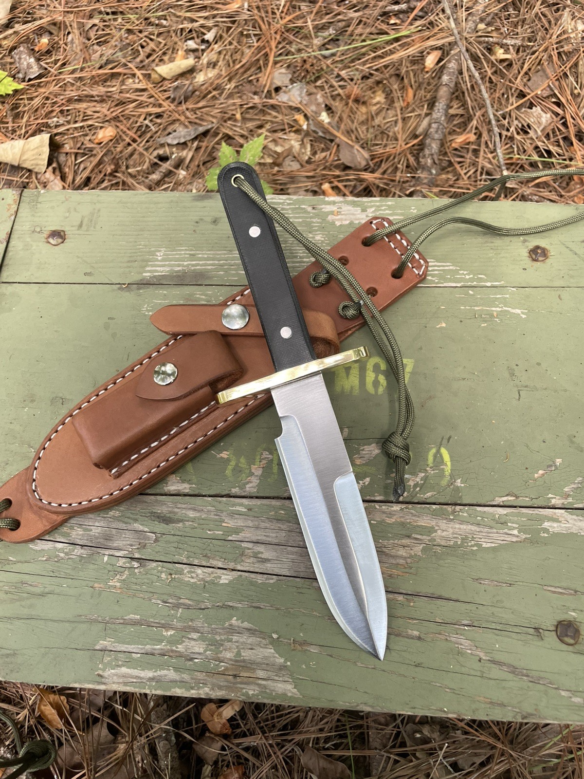Wall Knives, Solingen Fighter model With C model sheath