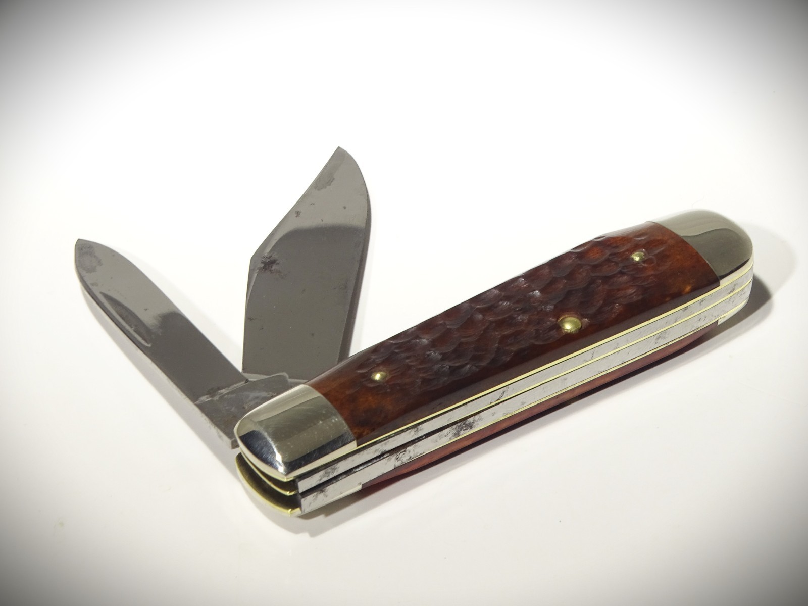 💥1974 Case XX 6231 1/2 ~ Tear Drop Jack ~ Beautiful Red Bone ~ Never Sharpened~