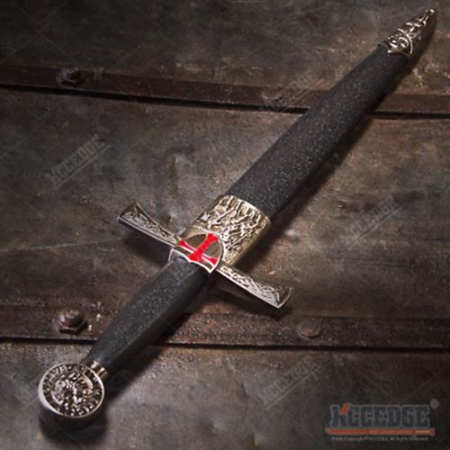 16″ Medieval Knights Templar Stainless Steel Fixed Blade Dagger Knife