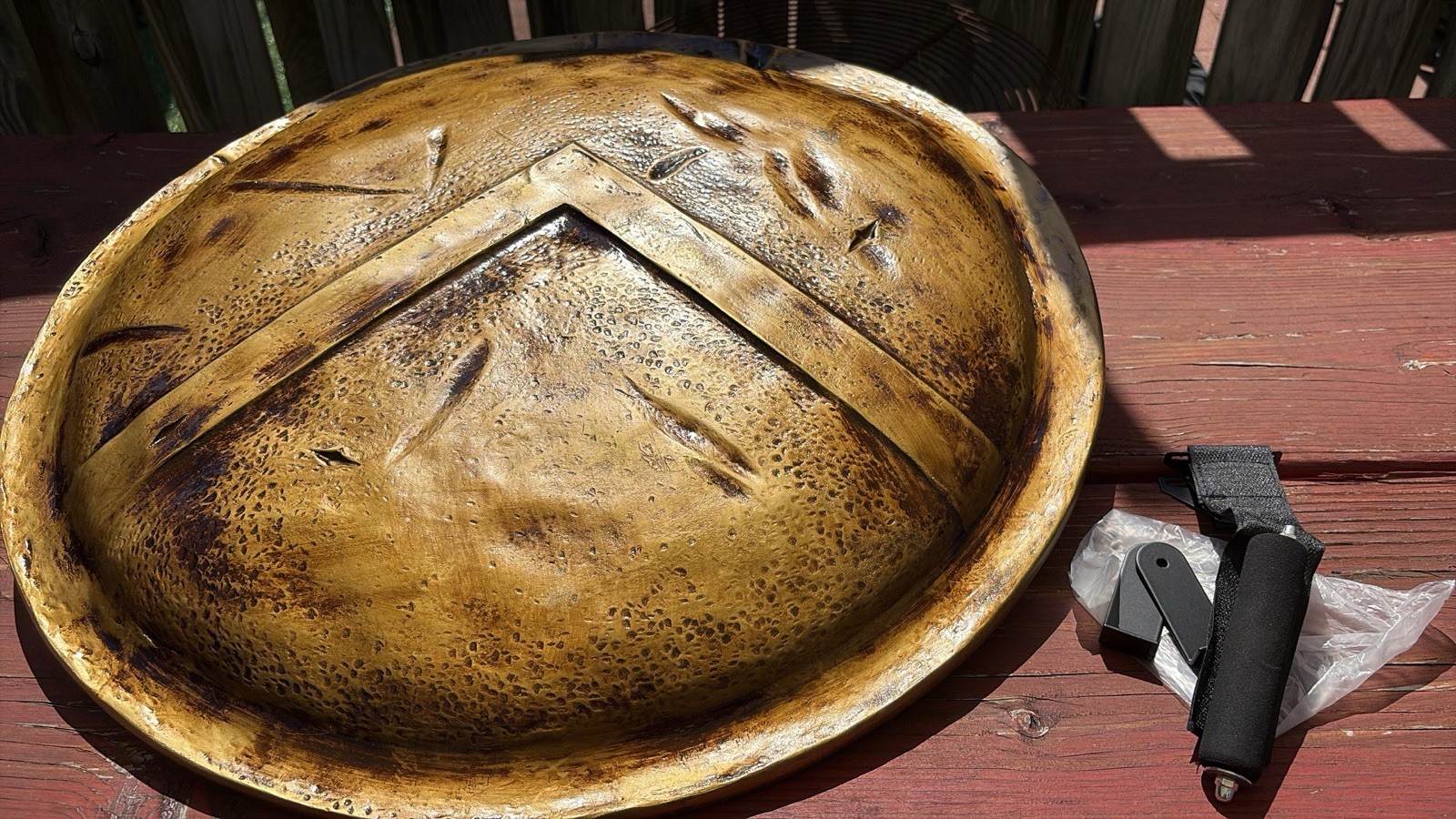 24” Overall Ancient Medieval Leonidas Spartan Warrior Greek Shield