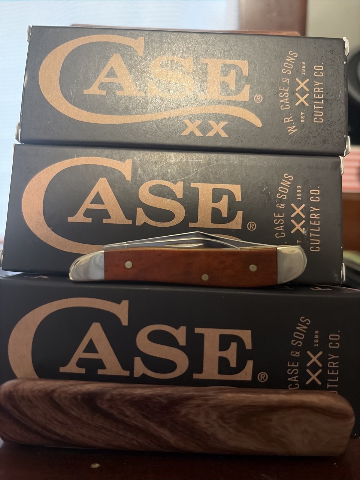Case xx 2025 Chestnut Bone Peanut Don’t Miss Your Chance To Have This Beauty😍
