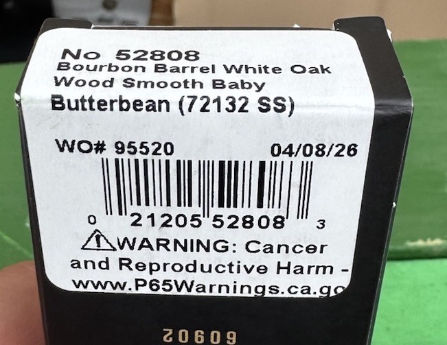 CASE XX 2026 KENTUCKY BOURBON BARREL WOOD Baby Butterbean 1 Of 350 SFO ADE 52808
