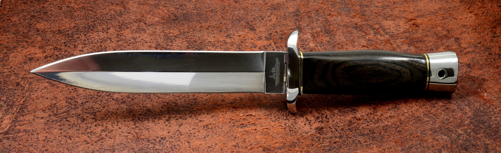 Gil Hibben Double Edge Full Tang Boot Knife w/Sheath and Boot/Belt Clip GH5078