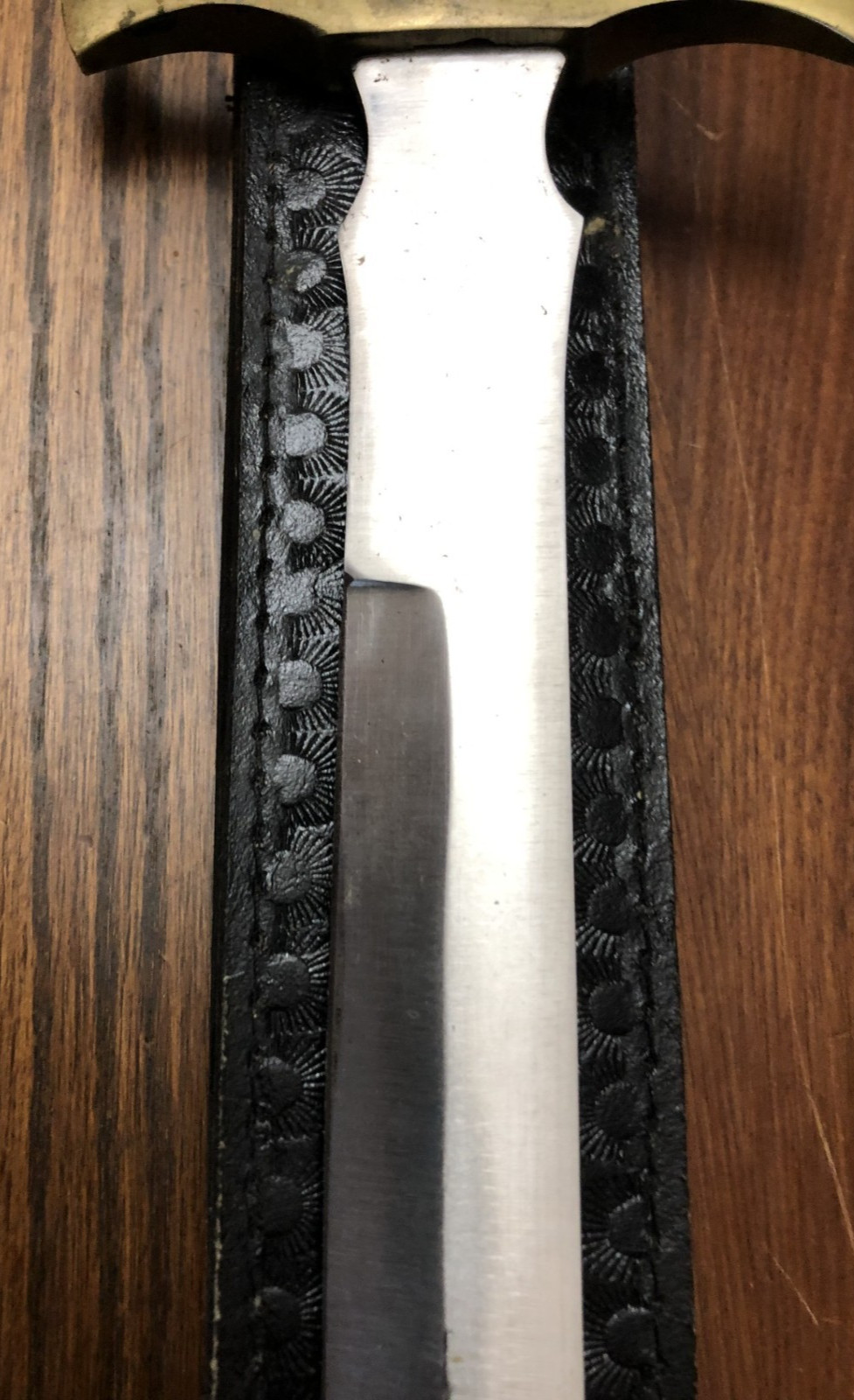 18 Inch Dagger With Leather Sheath
