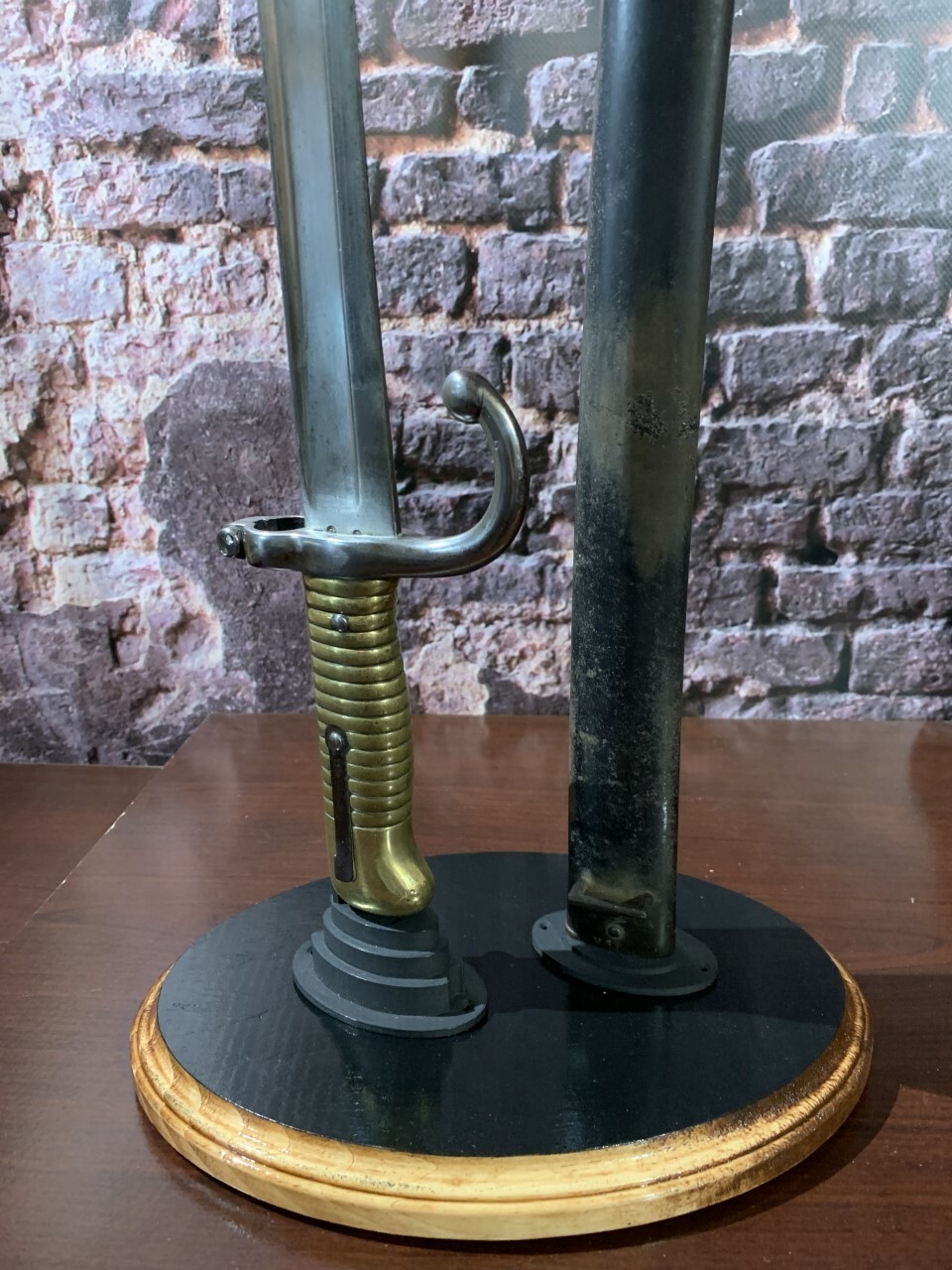 Bayonet Stands for the French Chassepot 1866 and 1874 Gras Bayonet/Scabbard