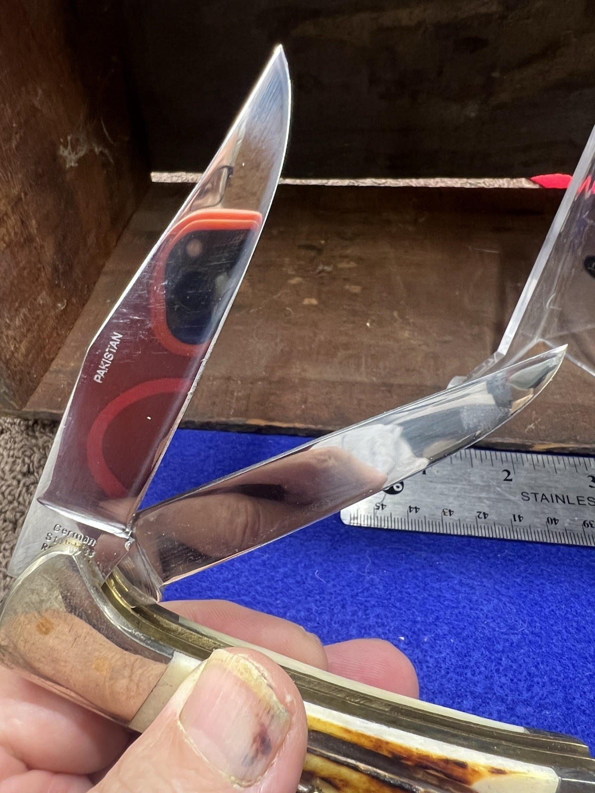 Frost Cutlery Large Copperhead Knife None Handles