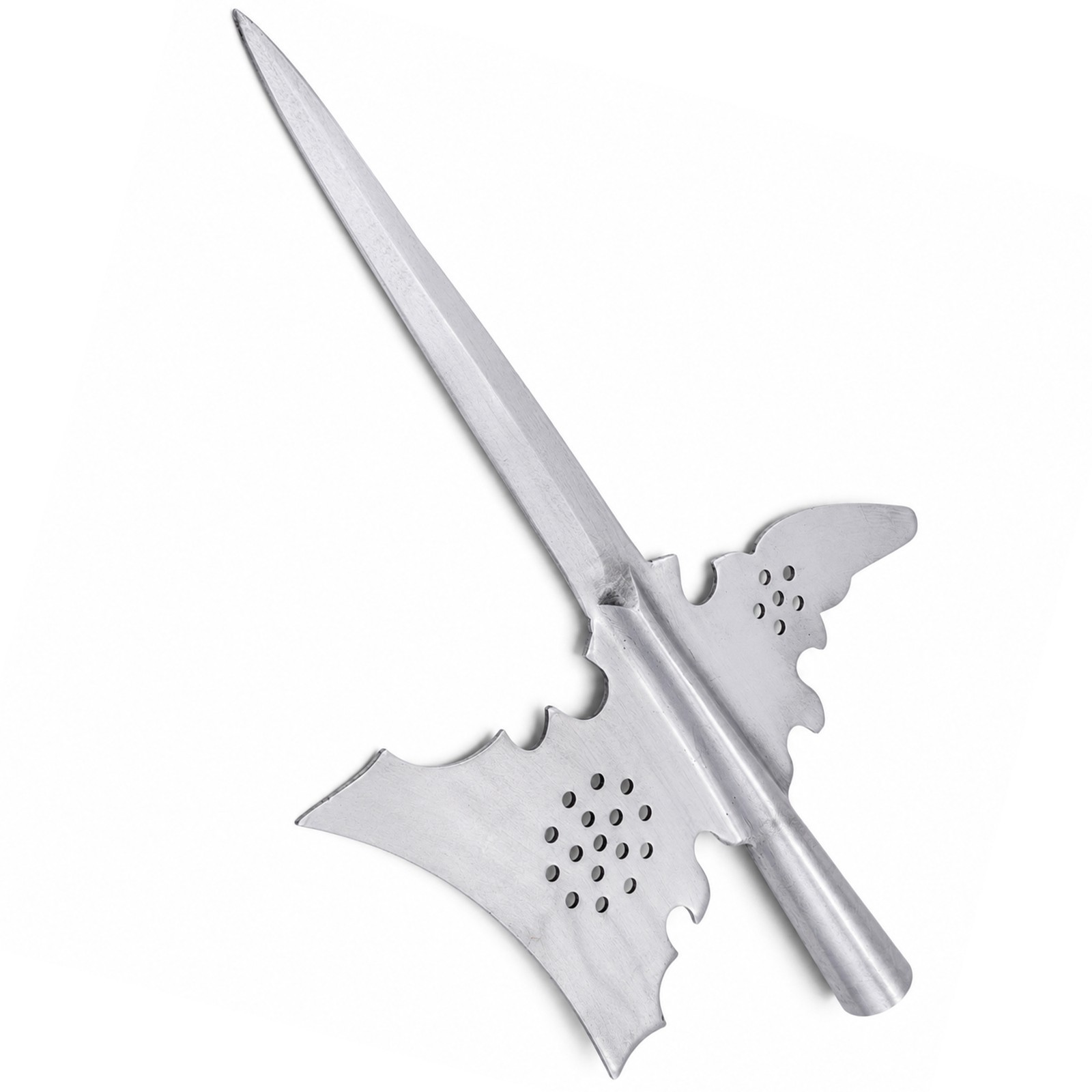 Medieval Halberd Head Carbon Steel Crusader Templar Spearhead Polearm Display