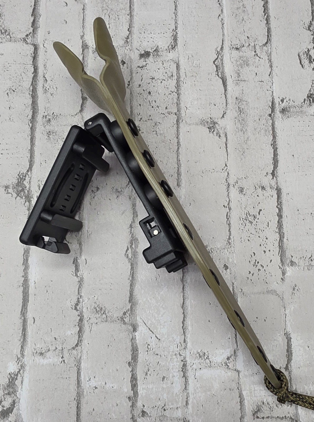 KYDEX SHEATH for KA-BAR 1217 USMC FIGHTING KNIFE, BELT CLIP, HAND MADE, KAKY491