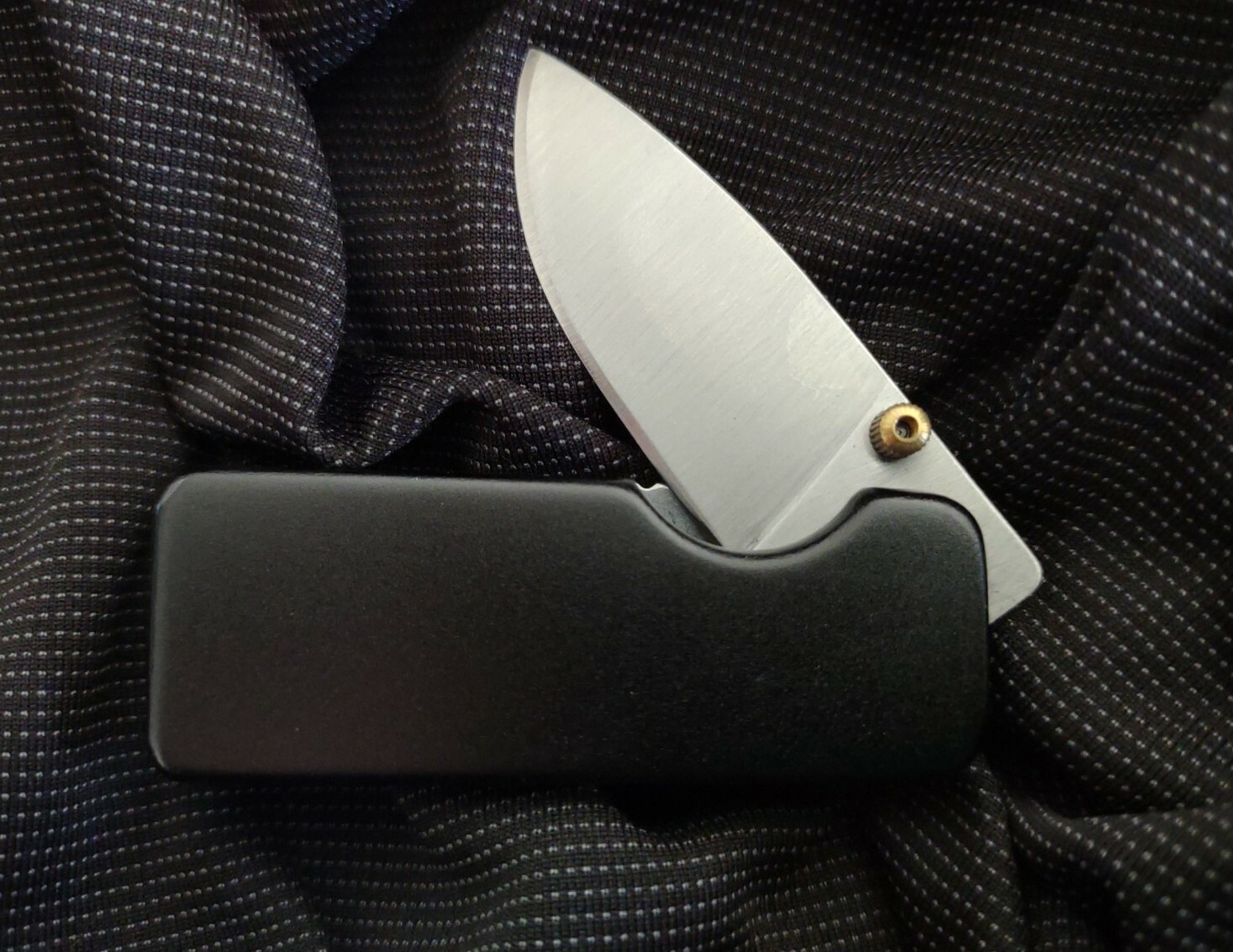 Black Money Clip Folding Locking Pocket Knife – Free Same Day Shipping!