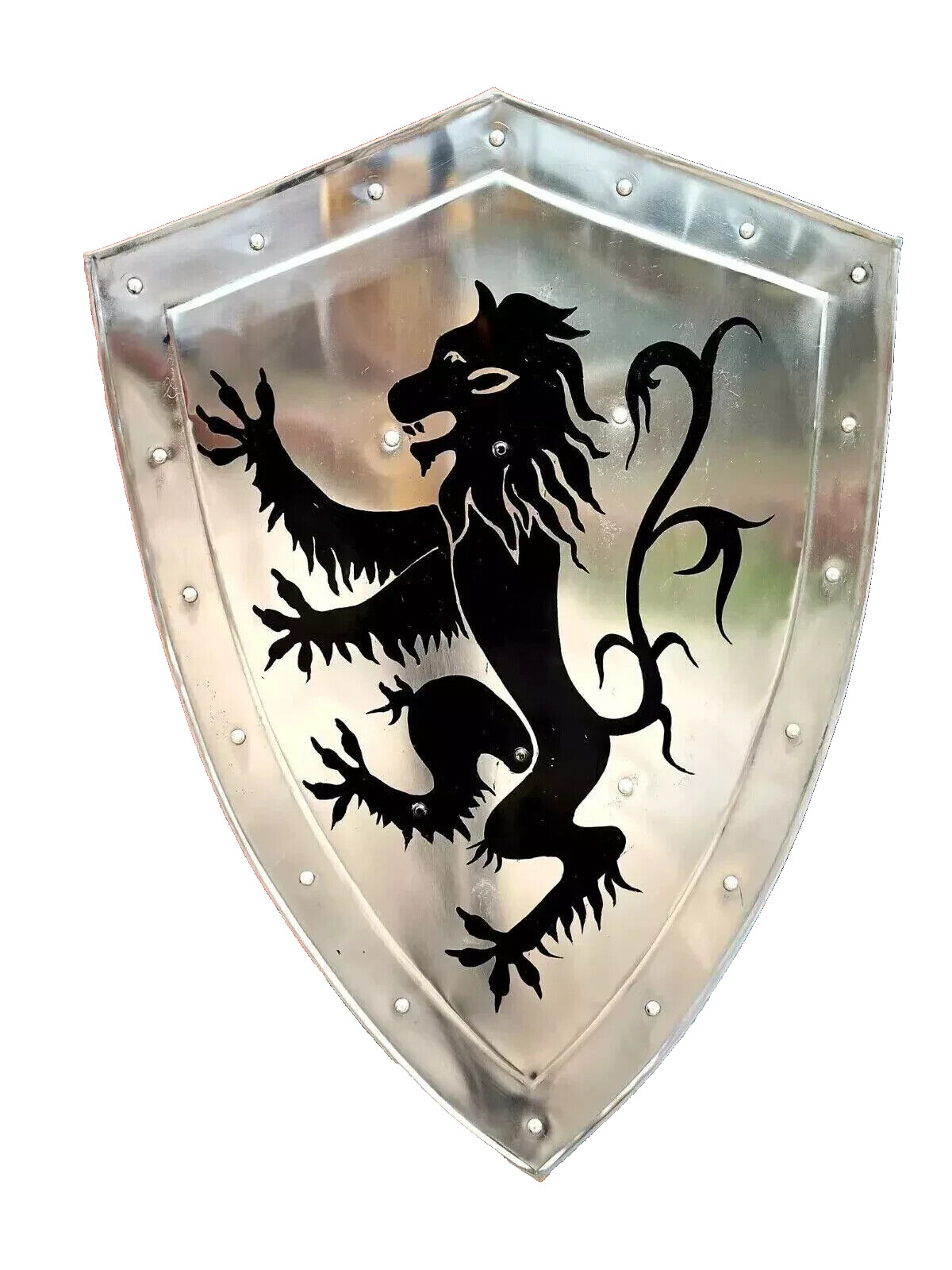 Medieval Templar Knight Dragon Battle Cosplay Reproduction armor shield 24″