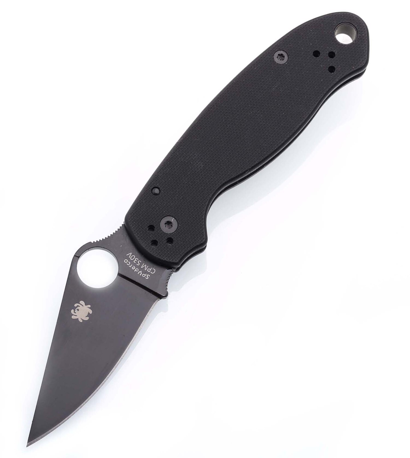 High Quality Black G10 Handle Lock Back Pocket Folding Knife With Clip Outdoor