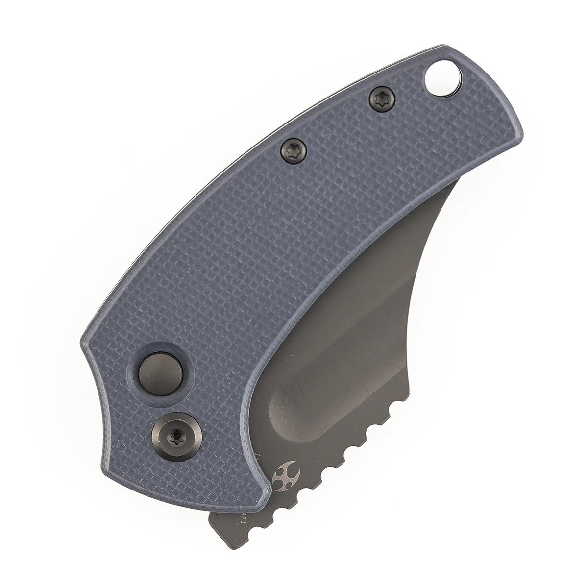 Kansept Wasp Folding Knife Light Gray G10 Handle 154CM Plain Edge T2144F1